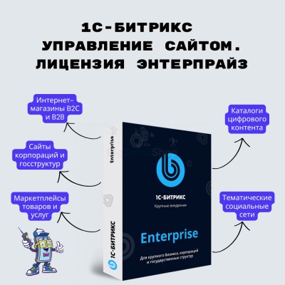 1С-Битрикс: Управление сайтом. Лицензия Энтерпрайз - купить в Старом Ягино